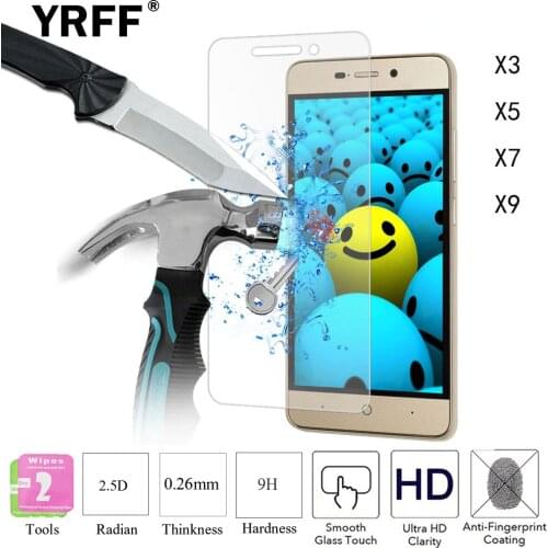 YRFF Screen Protectors For ZTE Blade X9