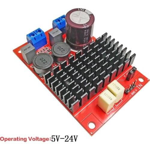 YWJJX DC12V-24V digital power amplifier board BTL output 100W power amplifier TPA3116 power audio amplifier mono