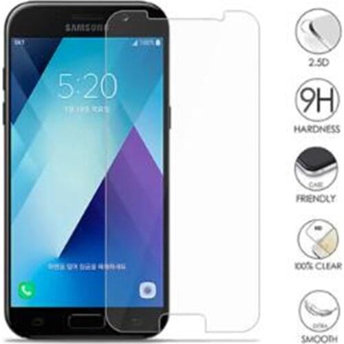 9H hardness Protection Glass On For Samsung Galaxy A3 A5 A7 J3 J5 J7 2015 2016 2017 2018 Version Tempered Screen Protector Film