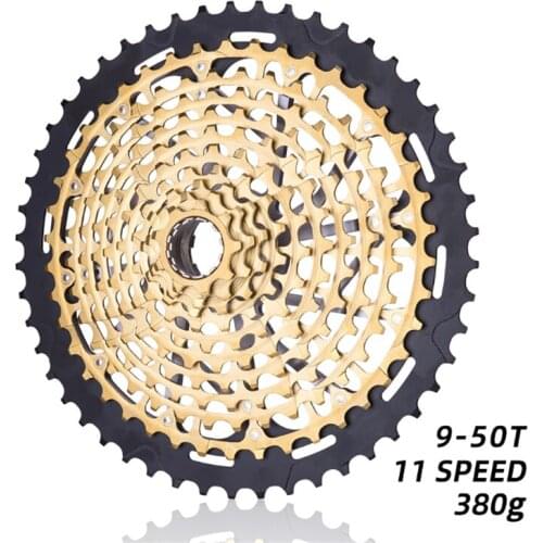 ZTTO MTB Mountain Bike Freewheel Cassette Ultimate XD Ultralight 11S/12S 9-50T all-in-one hollow freewheel golden freewheel