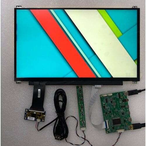 13.3-inch capacitive touch module display kit module TYPE-C screen display HDMI TYPE-C interface 5V power solution