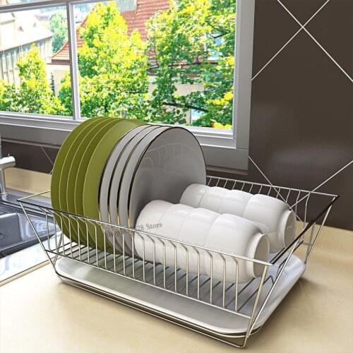 304 stainless steel kitchen dish rack drain rack tableware chopsticks dish rack drain bowl supplies storage box rack home