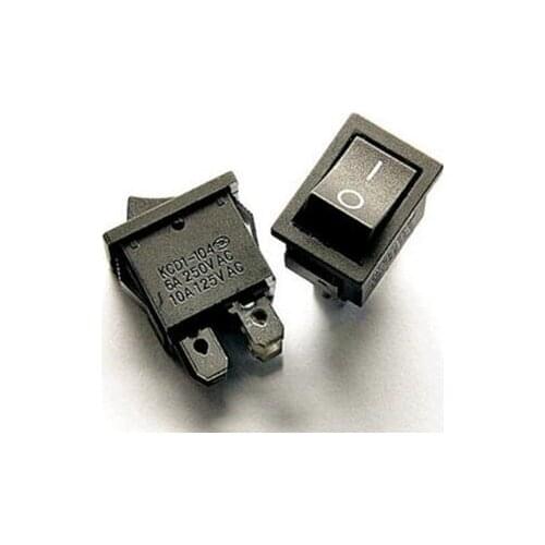 5pcs/lot 15*21mm SPST 4PIN ON/OFF Boat Rocker Switch 6A/250V 10A/125V Car Dash Dashboard Truck RV ATV Home