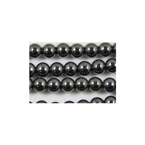 8mmHot Hematite Loose ball Beads Findings Fit DIY Bracelet Bead for bracelet DIY Jewelry crystal v434