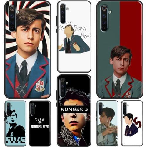 Aidan Gallagher Number Five Case For Realme 8 Pro Q3 6 7 C3 C11 C15 C21 GT Neo Cover For OnePlus 9 Pro 8 8T 9R Nord