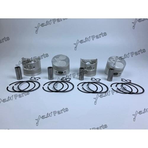 For Kubota V1305 Piston + Piston Rings Set +0.5