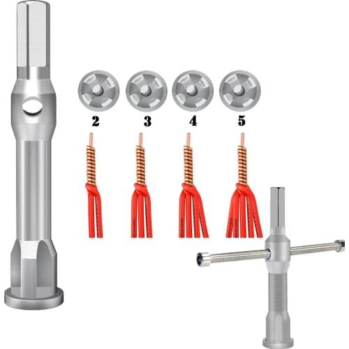 Wire Twisting Tools Wire Stripper and Twister Portable Quick Connector Twist Wire Tool Stripping and Twist Wire Cable