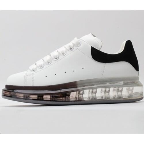 Top quality Man Woman Brand Women Running Shoes Genuine Leather Men Sneakers Men Women Skateboarding Shoes Large Size 35-46