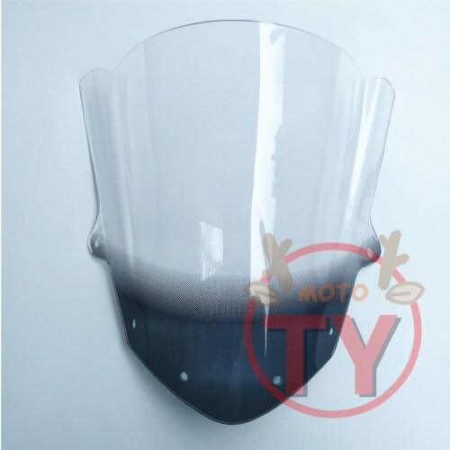 Motorcycle For Kawasaki ZX10R 08-09 6R 09-10 ZX 10R 2008-2009 6R 09-10 Windshield Bubble Windscreen Smoke Black Wind Deflectore