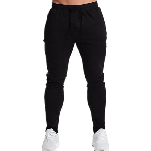 2019 new jogger high quality brand mens trousers gym bodybuilding pants Pantalones hombre casual cotton twill jogging pants