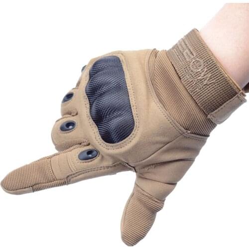 Mens Full Finger Tactical Gloves Rappelling Outdoor Hiking Gloves US Army Seals Airsoft Paintball Impact Swat Gloves