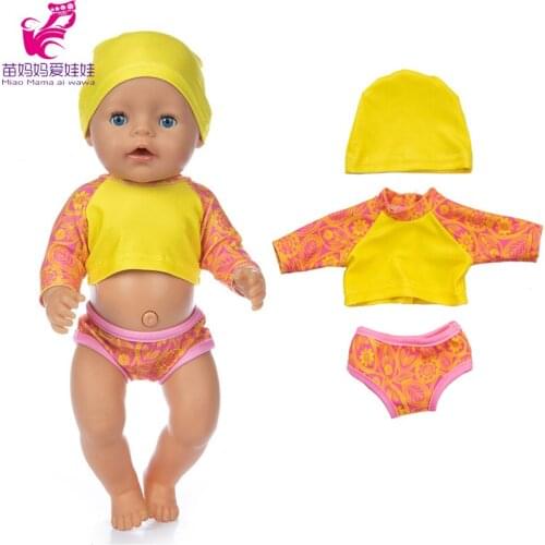 For Baby Dolls Dress 18 Inch Doll Dress for Toy Doll Wear Baby Girl Play Dress Up Gift