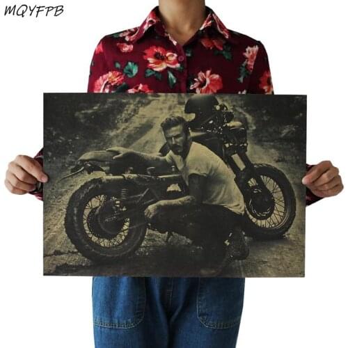 Star Beckham Kraft Paper Poster Family Decoration Wall Sticker 50.5x35cm