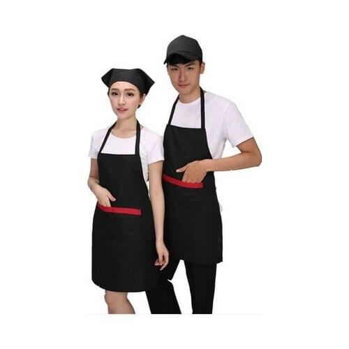 Advertising apron nail tea shop supermarket hot pot shop cafe attendant work clothes overalls apron print logo customize