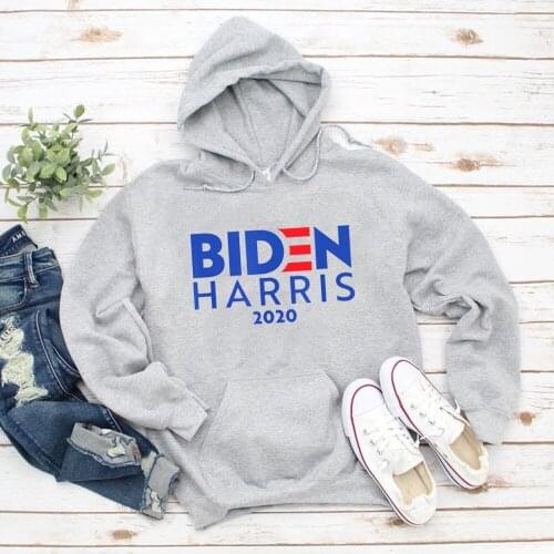 Biden Harris 2020 Election Hoodies Hip Hop Joe Biden Kamala Harris Democrat Liberal Pullover Hoodie Sweatershirt