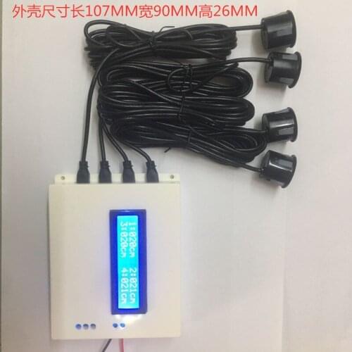 Ultrasonic Sensor Ranging Module One Tow Four Multi-angle, Large-range Unmanned Vehicle Obstacle Avoidance Waterproof Reversing