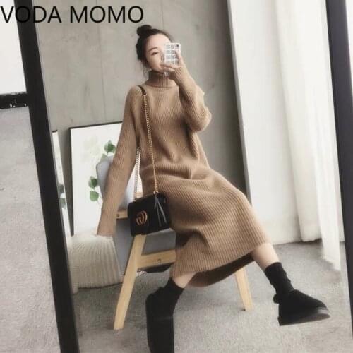 VODA MOMO Fashionable Knitted Dresses