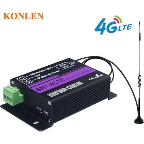 4G LTE 3G GSM Relay Controller SM1 Remote Control Power Switch SMS Call App GPRS Home Light Motor Door Access Gate Opener ON OFF