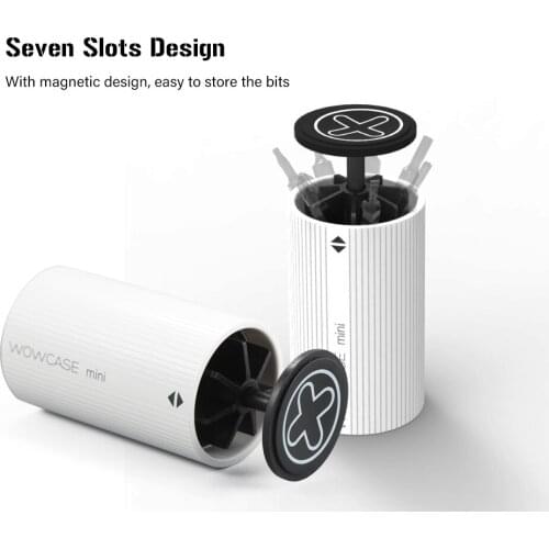 Wowstick Wowcase Mini Upgraded Electric Screw Driver Drill Bit Box For Electric Screwdrivers Kit