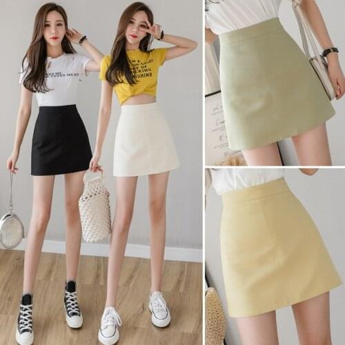 Heliar Bodycon Skirt PU Leather Sexy Skirt Women High Waist Sexy Highstreet Skirt Casual Ladys Mini Night Club Skirt For Women