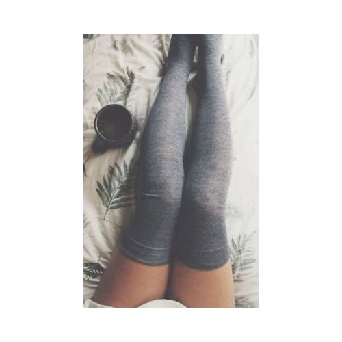 Womens Stockings 2019 New Women Casual Over The Knee Thigh High Stockings Solid Long Cotton Stockings