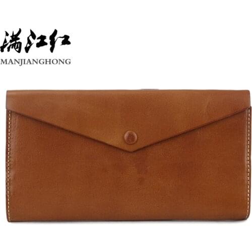 Women Wallets Fashion Lady Wristlet Handbags Long Genuine Leather Coin Purse Cards ID Holder Clutch Female Notecase Purse 1668