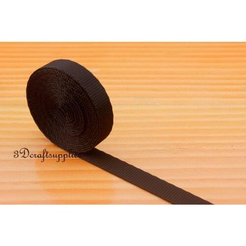 10 yards 3/8 inch (10mm) heavy weight nylon webbing for key fob strap ZC63