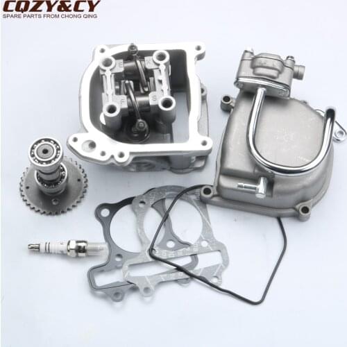 39mm Cylinder Head 64mm EGR & Cam & Rocker & Cylinder Head Cover for Taotao Chinese 50cc QMB139 Moped Scooter