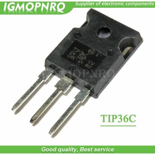 5pcs/lot TIP36C TIP36CW high transistor TO-3P new original