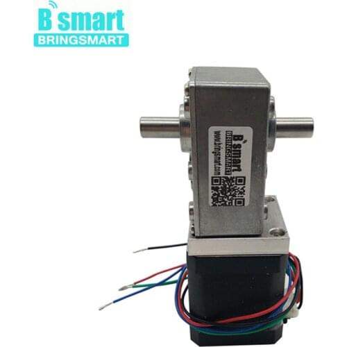 A58SW-42BYS 4-Wire Single Output Shaft 12V Stepping Gear Motor 24V Worm Gear Stepping Motor For Bringsmart