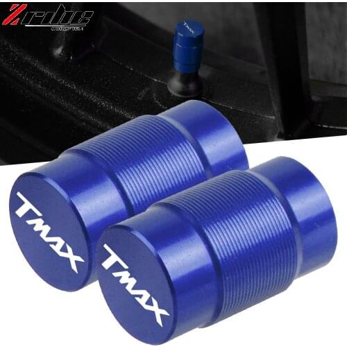 FOR T MAX LOGO Motorcycle Aluminum Wheel Tire Valve caps For YAMAHA XMAX X-MAX 125 250 300 400 TMAX 530 SX/DX T-MAX 500 all year