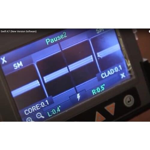 Free Shipping Original LCD with Touchscreen for Ilsintech Swift K7 Fusion Splicer Machine