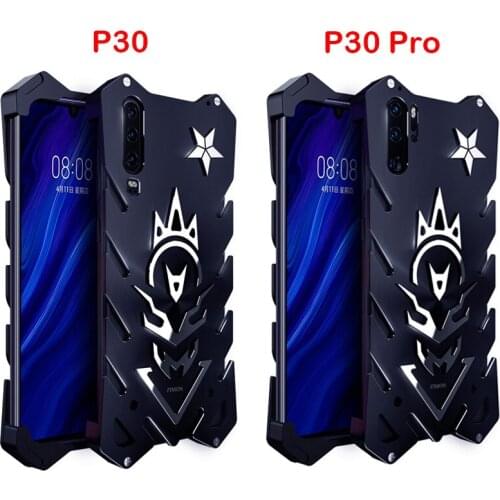 For Huawei P30 Pro Zimon Luxury New Thor Heavy Duty Armor Metal Aluminum Phone Case For Huawei P30/P30 Pro Case