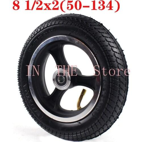 8 1/2x2(50-134) Trye Wheel for Gas Scooter Electric Scooter Kid Gas/eletric Scooter, Pram Stroller