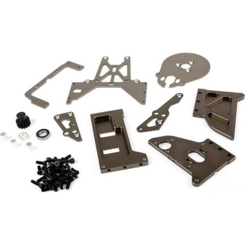 Gas change to Conversion Motor Mount Bracket Kit for KingMotor Rovan HPI Baja 5B 5T SS Eletric Brushless Conversion Kits