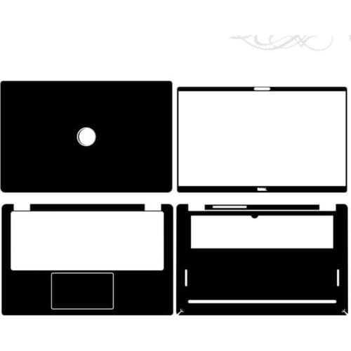 KH Laptop Sticker Skin Decals Cover Protector Guard for DELL Latitude 7410