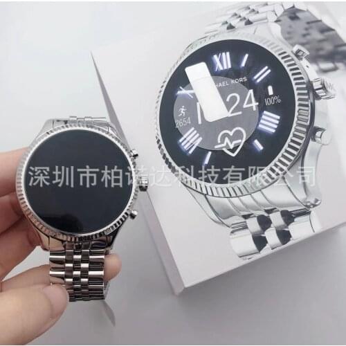Suitable for Michaelkors MKT5090 Watch Tempered Glass High Aluminum Fox Edge Tempered Film MKT 5077