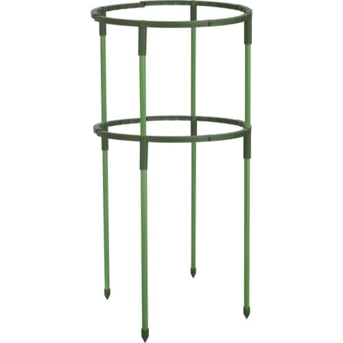 Plant Stand Half Round Cage Holder Anti-ultraviolet Green Semi-circular Gardening Supplies Side Frame