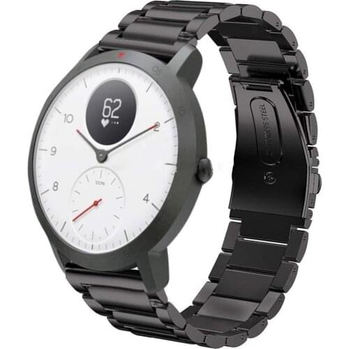 20MM Stainless Steel Strap For Nokia Withings Steel HR Smart Watch Replaceable bracelet Sport Smartwatch (40mm) Activity Tracker