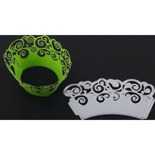 SCD442 Metal Cutting Dies For Scrapbooking Stencils Lace Cake DIY CutPaper Album Cards Decoration Embossing Folder Die Cuts Tool
