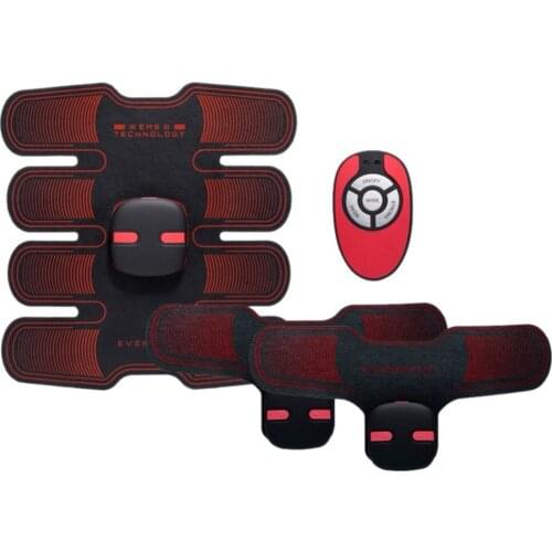 Abdominal Muscle Trainer EMS Stimulator Training Gear Wireless Fitness Device Charging Gym Home Electric Belly Exercises Machine