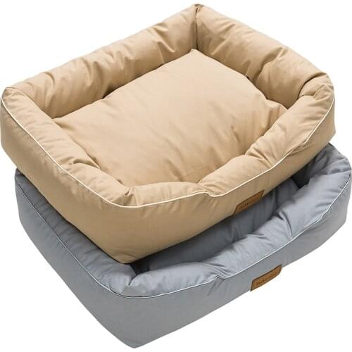 Pet Bed High Quality Dog Cat Sofa Nest Pad Down Cotton Skin-friendly Pet Cushion Soft Kennel House Washable Puppy Sleeping Mat