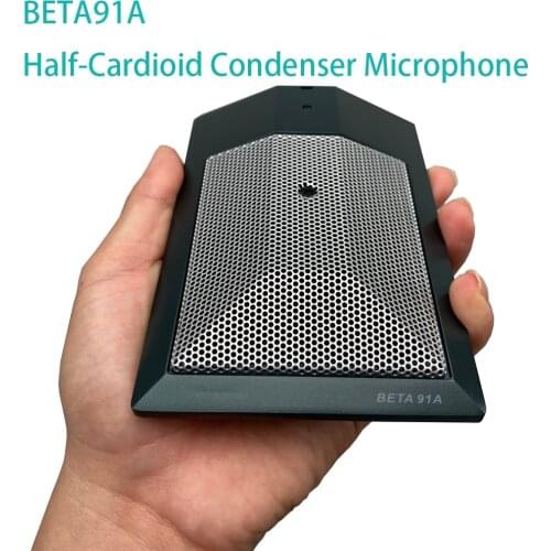 BETA91A High Quality Half-Cardioid Condenser Microphone beta91 Professional Kick Drum Micro for bass piano instrument BETA91A