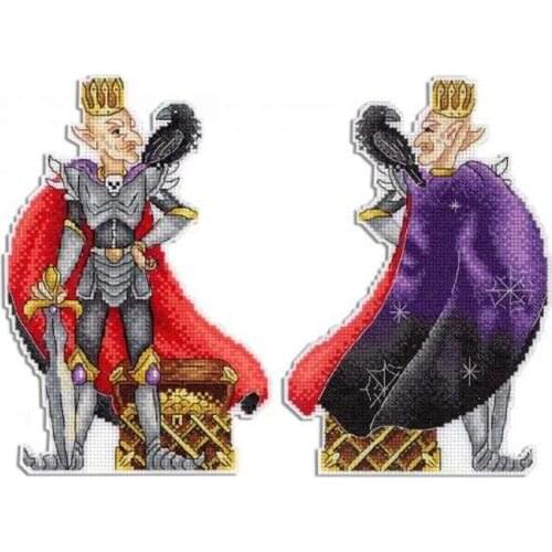 Top Quality Lovely Hot Sell Counted Cross Stitch Kit Koschei The Deathless Ornaments Poker Ornament King Studia P-412 OK