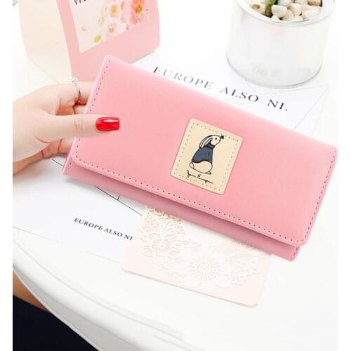 Womens Wallets Purses PU Leather Wallet Brand Designer Luxury Long Wallet Clutch Wallets Female Bag Ladies Carteira Feminina