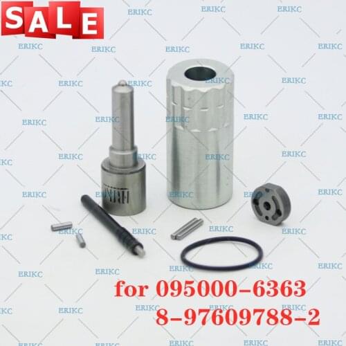 095000-6363 Common Rail Injector Repair Kit Nozzle DLLA158P844 093400-8440 Valve Plate19# for ISUZU 4HK1/6HK1 8-97609788-2