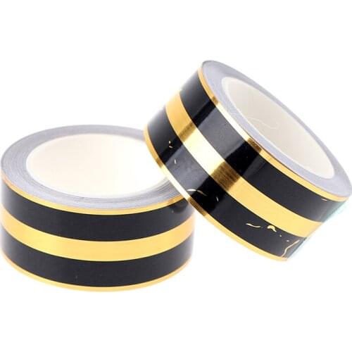 5M Black Gold Self Adhesive Tile Sticker Waterproof Wall Gap Sealing Tape Strip Floor Tile Beauty Seam Sticker Home Decoration
