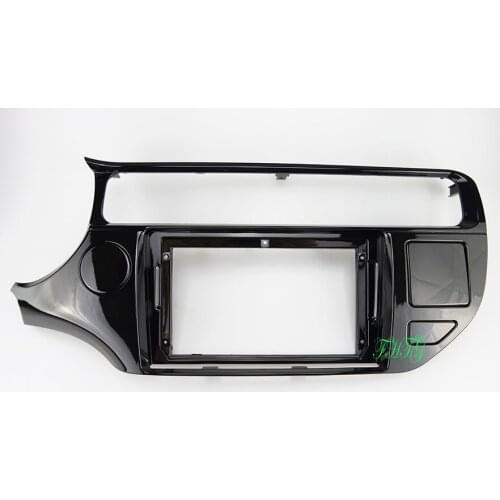 9 INCH Car Audio Frame Car dvd Plastic Frame Fascia is suitable for2015 KIA K3/ RIO (WITH SRS HOLE, LHD)