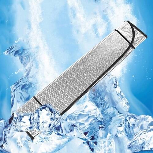 Car Windshield Sun Shade Reflector Anti UV Protector Screen Aluminum Foil Sun Visor Cover Block Car 130*60CM