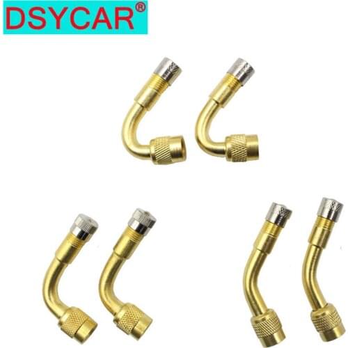 DSYCAR 1Pcs Motorcycle Car 45,90,135 Degree Angle Valve Adaptor Tyre Tube Extension Adapter for Universal Cars Moto Bike New